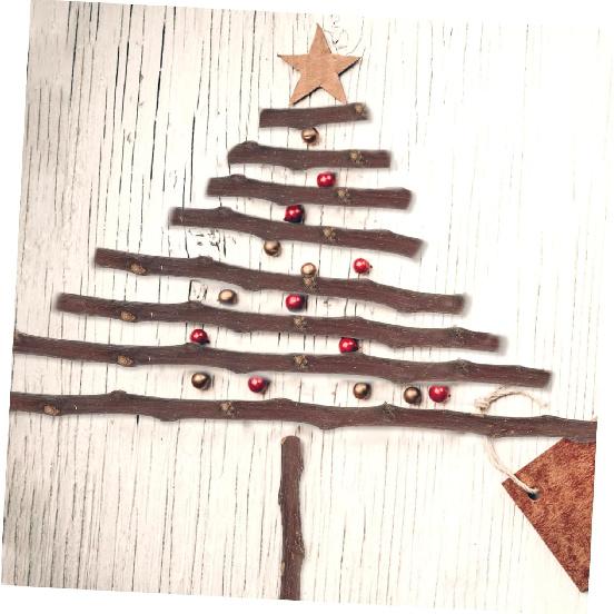 COHEALI 50pcs Natural Wooden Log Branches & Sticks for Decoration