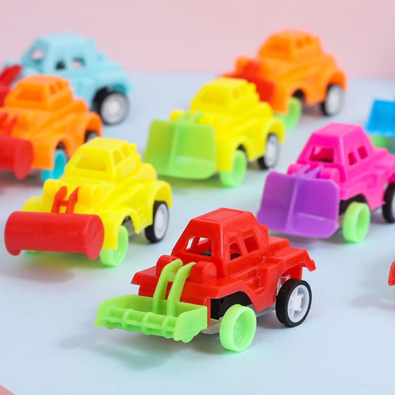 Colorful Mini Power Engineering Vehicle Toy For Early Kids Motor Skills Gift And