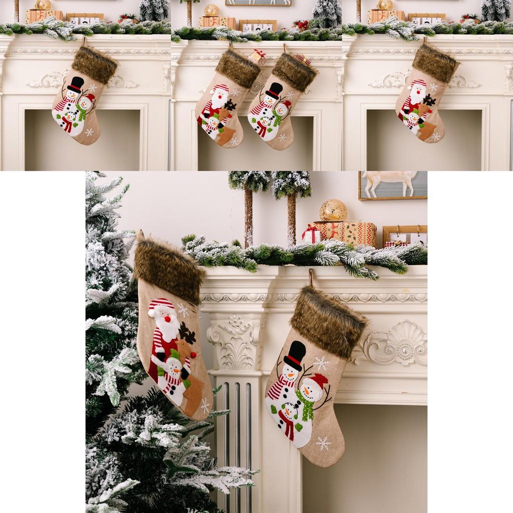 Adorable Christmas Stockings Featuring Charming Snowman And Reindeer Designs For Kids And Adults