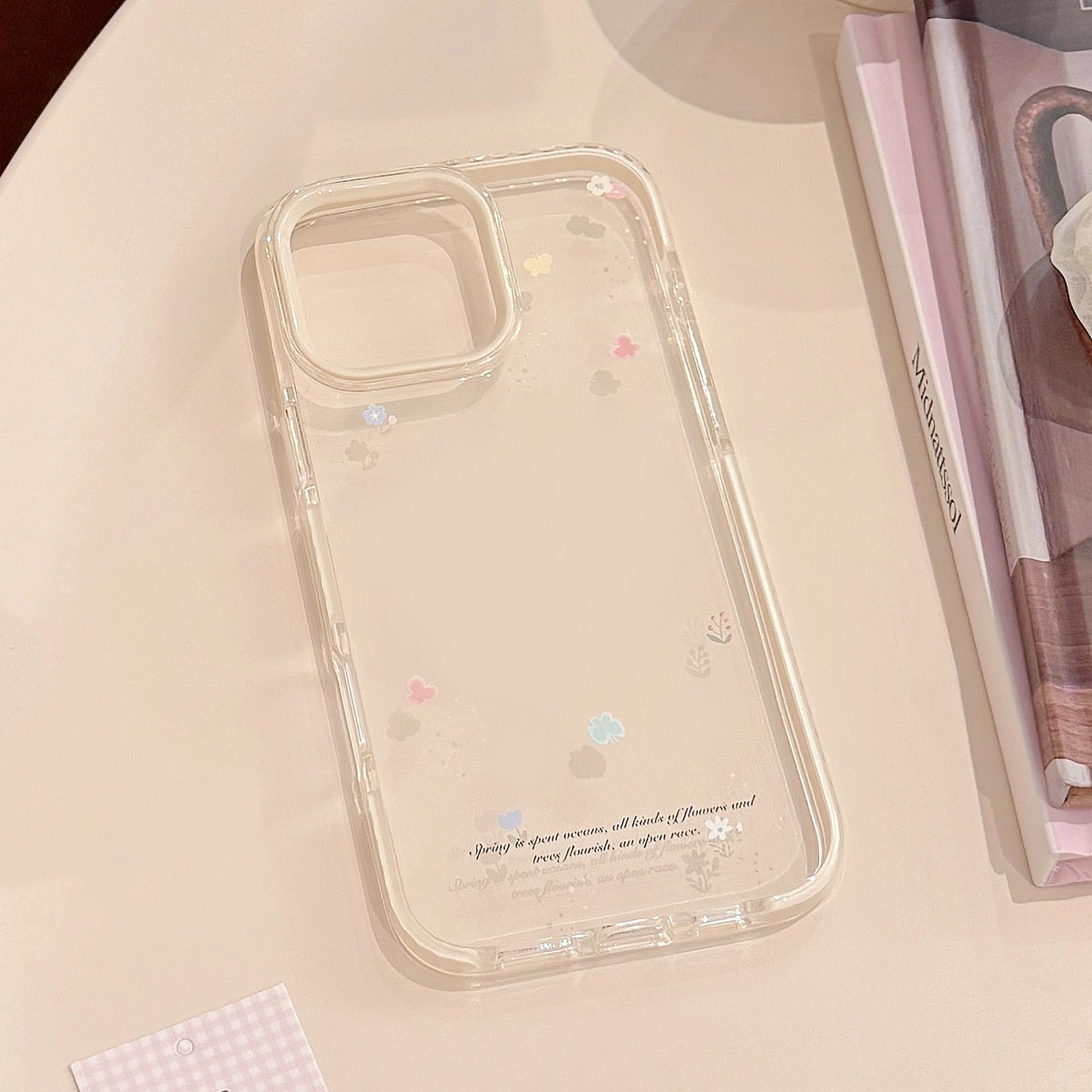 

Soft Cute Cat Magnetic Stand 16promax Transparent for IPhone17 Mobile Phone Case for 14 Anti-fall 11 6.1