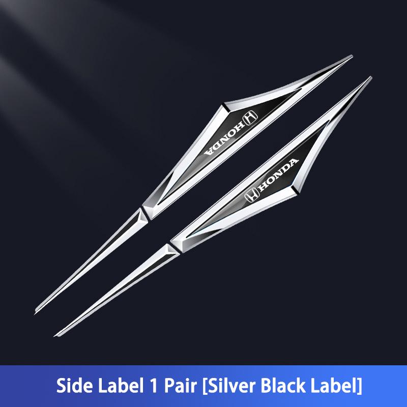 BXK3 2pcs for Honda Civci FIT CRV Accord Jazz HRV Dio Stepwgn Prelude Insight Odyssey 3d alloy car stickers car accsesories accessory
