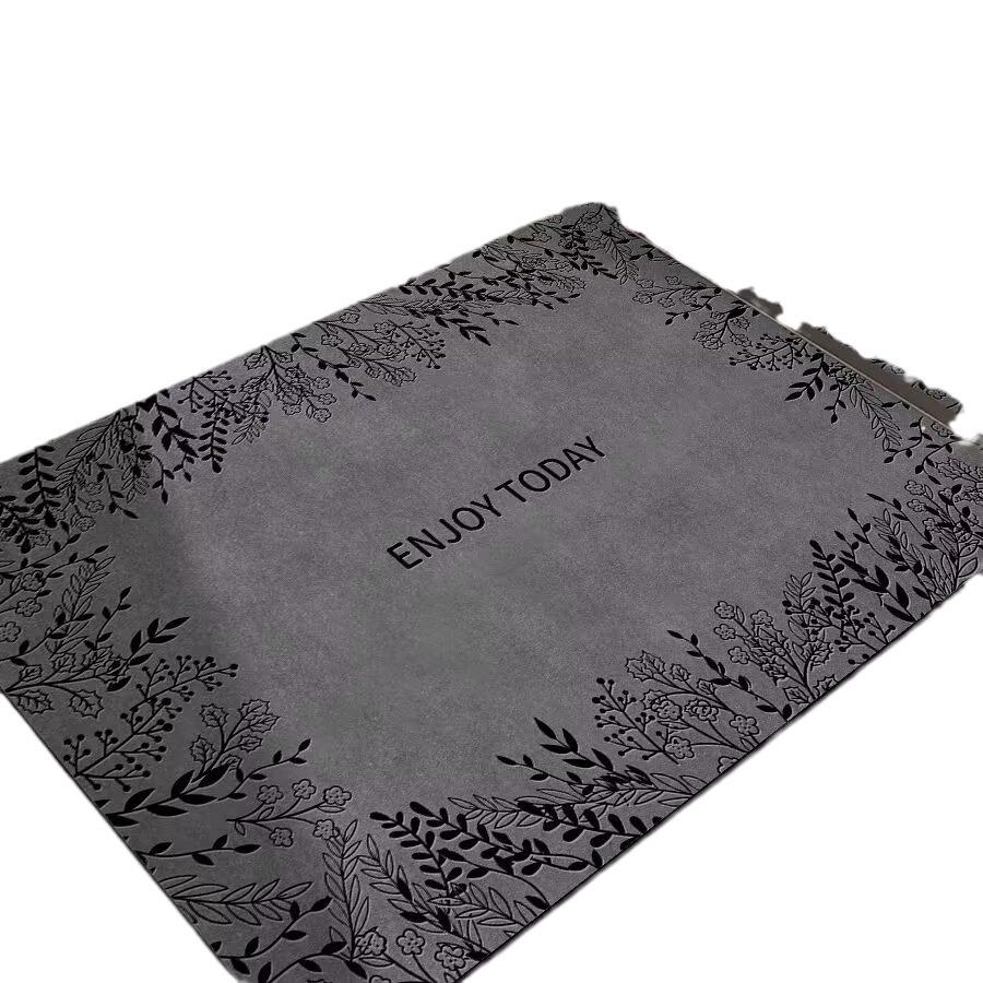 Diatom Mud Floor Mats Water Absorption and Dirt Resistance Diatom Mud Pads Bathroom Entrance Door Mats
