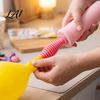 Compact Balloon Inflatable Device Hand Held Way Dual Two Plastic Pump Action Inflator Latex Inflator Manual Air Pump for Balloons