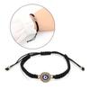 Woven Bangle String Braided Evil Eye Bracelets Unique Symbolic Wrist Jewelry Fashion Hand Rope for Women and Girls