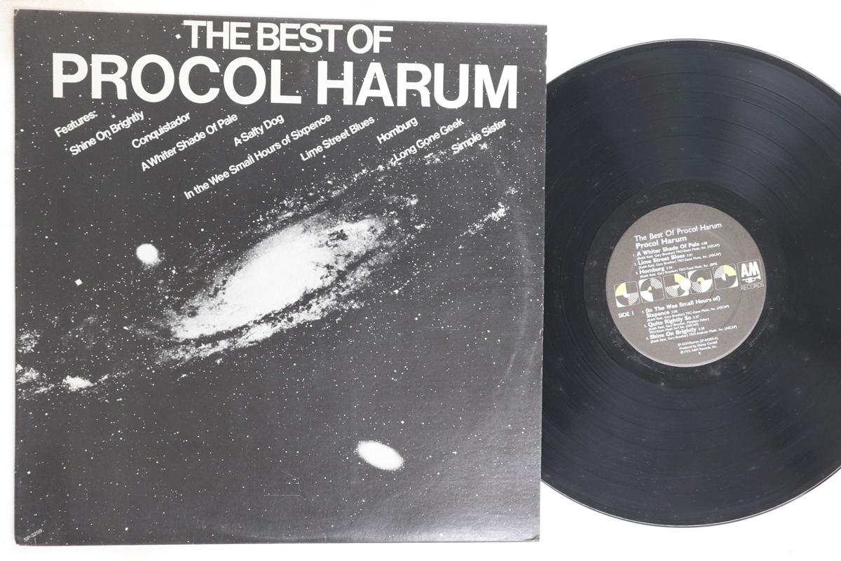 

LP Record PROCOL HARUM - Best Of Procol Harum SP3259 A&M US Rock Used