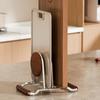 Stable Cutting Board Holder Space-saving Rustproof Pot Lid Organizer Multi-Functional Anti-slip Book Stand Household