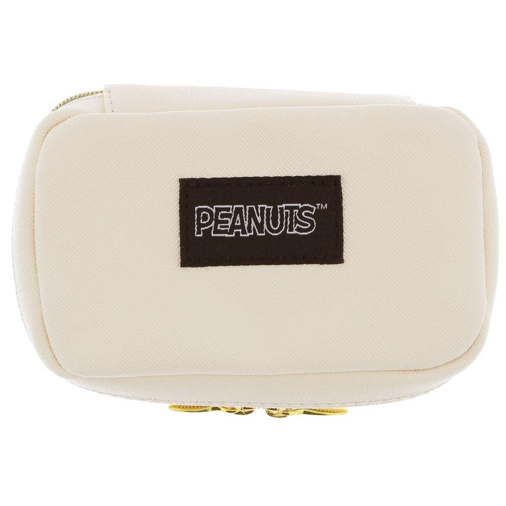 Sunstar Stationery Snoopy Pouch New Life Collection White S2279096 Multi-Cosmetic