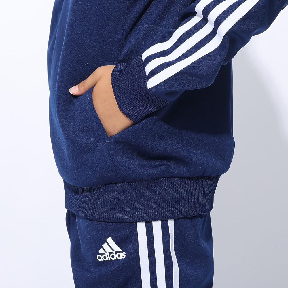 Adidas Essentials TIB Size Dark Blue Size 160 Kids' Warm-Up Jacket, Unisex, JSY39, (IS5172),