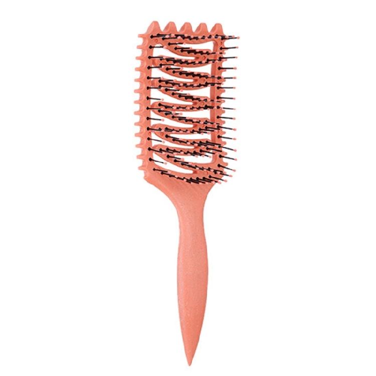 Massage Comb Hollow Out Hair Brush Detangling Brush Hair Styling Brush Curly Hair Brush Hair Comb for Dry and Wet Hair