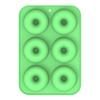Silicone Doughnut Mold Colorful Soft Dessert Making Tool Snack Cookie Tray Heat-resistant Kitchen Oven Baking Tool Mold
