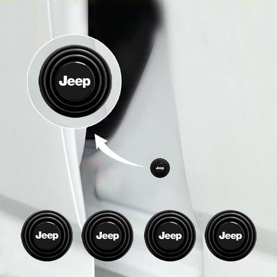 Silikonové protinárazové podložky na dveře auta Tlumič těsnění Vhodné pro Patriot Liberty Renegade Compass Grand Cherokee Wrangler