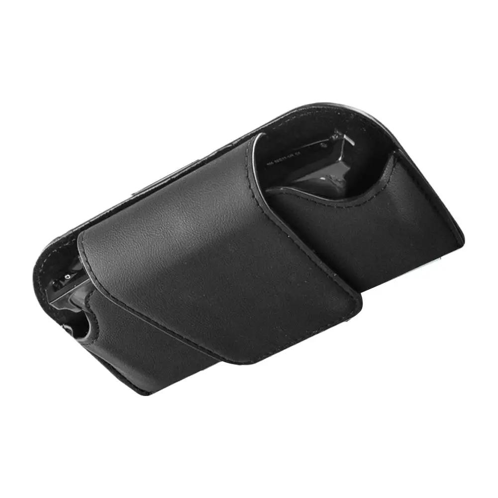 Car Glasses Holder Multi-functional Leather Car Glasses Box Case Storage Holder Glasses Car Portable Sunglasses Stable Suns P4F2