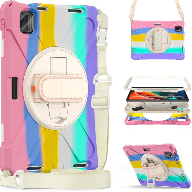 

Чехол для Xiaomi Mi Pad 5 Pro, противоударный защитный чехол для детей, чехол для Xiaomi Pad 5, подставка, плечевой ремень Mi Pad 5 Pro