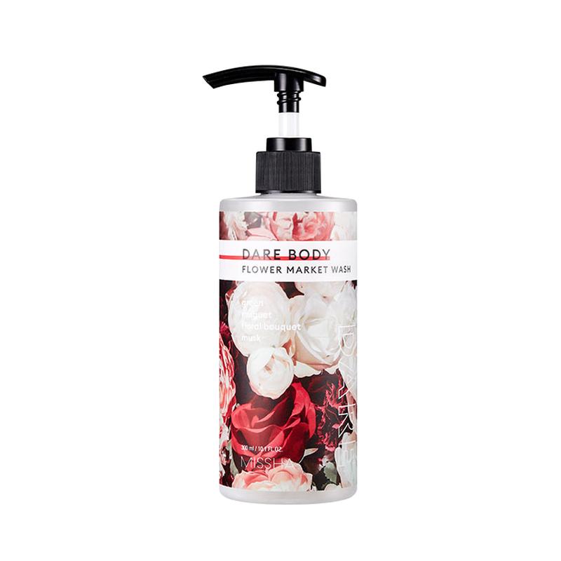 MISSHA Dare Body Wash Yangjae Flower Market Floral Scent Moisturizing Body Cleanser 500ml