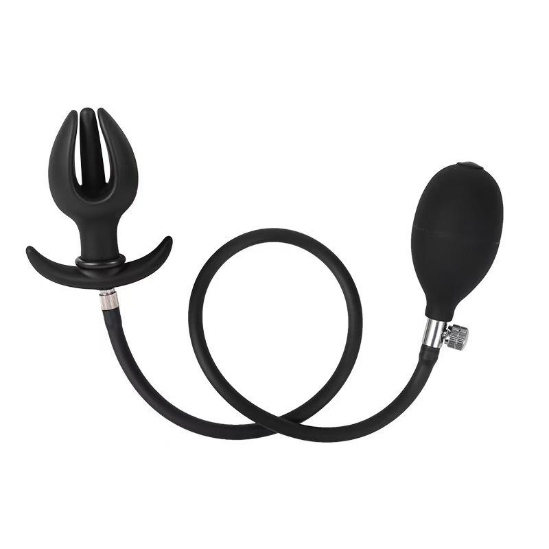 Inflatable Anal Plug - XL Thick Prostate Massager for Men & Women