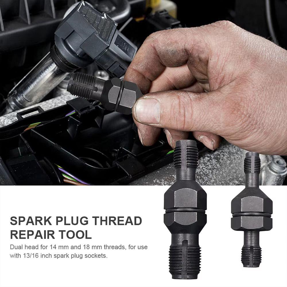 Heavy Duty Spark Plug Repair Tool Wear Resistant Spark Plug Re-thread Taps  Spark Plug Hole Repair