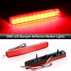 2PCS LED Rear Bumper Brake Lights For Toyota Prius V 2012-2017 Scion tC 2014-2016 NOAH/VOXY 80 Prius 40 Esquire Spade Red Bulbs
