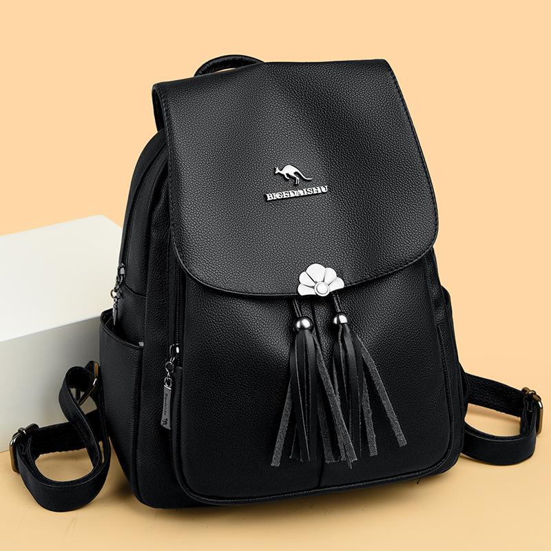 Classic Leisure Trend High Quality Oxford Large Capacity Women's Backpack New Fashion Design Commuter Zipper Bag