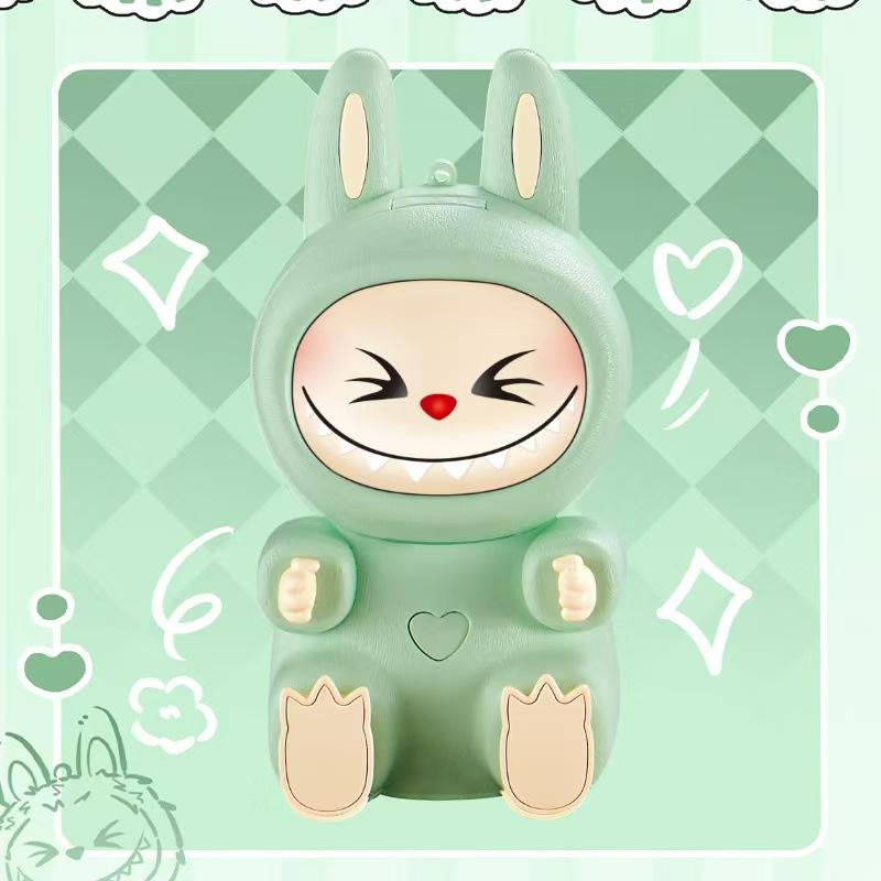 Popular Three-Speed Night Light Mini Neck Fan with Pull-out Flip Design for Outdoor Use