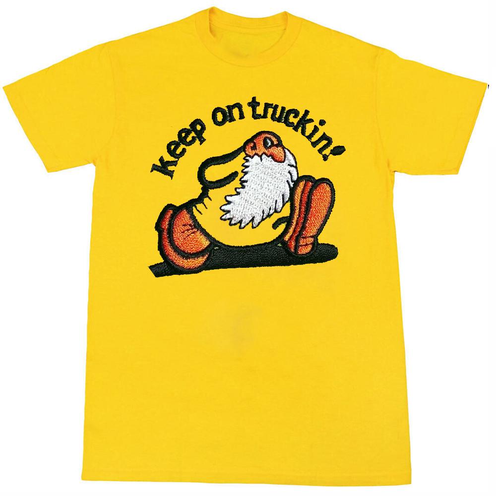 Vintage Robert Crumb Keep On Trucking Shirt Size S-4XL ZZ409 Unisex T-Shirt S