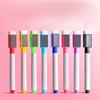Magnetic Dry-Erase Whiteboard Marker Pens with Eraser Caps
