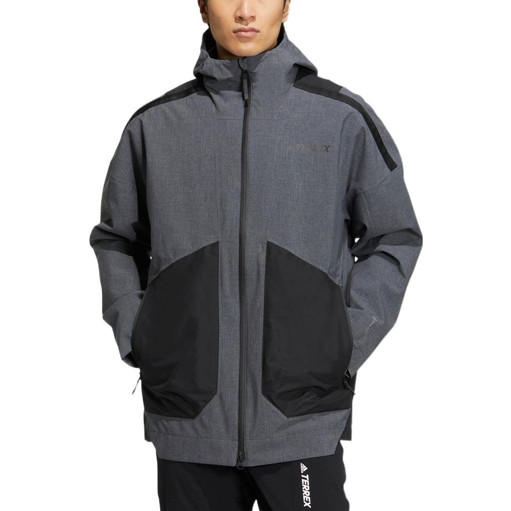 Adidas Jackets Unisex Gray Hooded Moderate Other HN2026