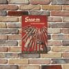 Vintage Tin Sign Garage Decor Retro Metal Wall Art Bar Man Cave
