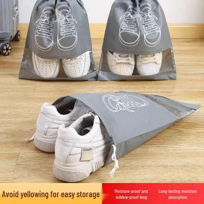 Waterproof Large Capacity Travel Shoe Storage Bag with Luggage Attachment
