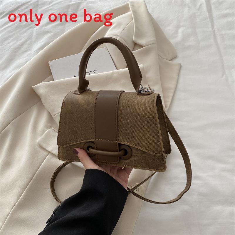 Minimalist Small Square Bag With Magnetic Closure For Daily Use Women