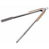 CAPTAIN STAG Nůžky na dřevěné uhlí Kleště BBQ Wood Grip Nůžky na dřevěné uhlí 35cm Nerezová ocel se zátkou UG-3286