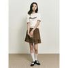 Binpolleidiseu [B. My] Wool Blend Lettering Point Knit Ivory (Bf5851N010)