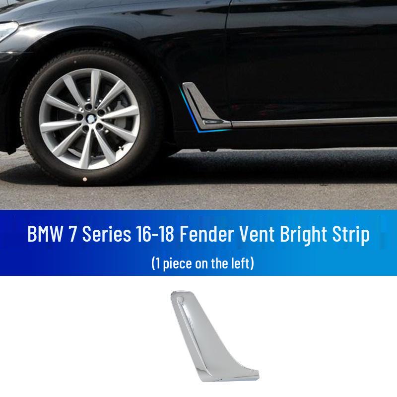 BMW 730Li/740Li Fender Trim, 750Li Front Fog Light, Rear Bumper Exhaust