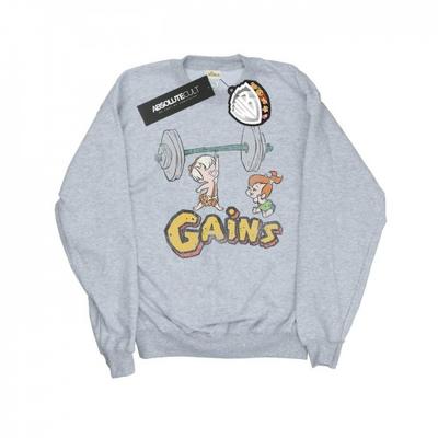 Boys Bam Bam Gains Distressed Sweatshirt