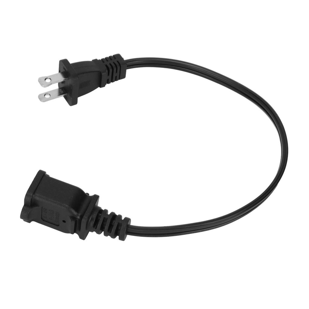 Stromverlängerungskabel NEMA 1‑15P auf NEMA 1‑15R 2-polig Stecker auf Buchse 12,6 Zoll Schwerlast-Stromkabel