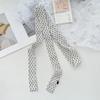 Silk scarf, long strip, high-end sense, versatile, small scarf, accessories, spring and summer new products, retro polka dot headscarf, headband, 