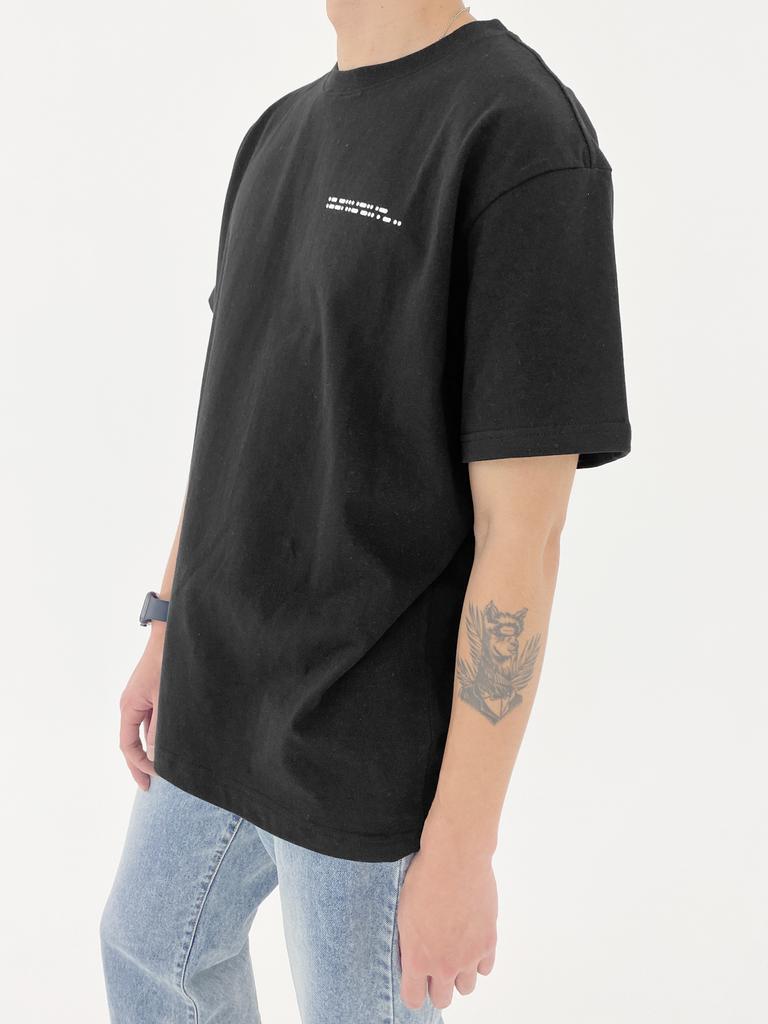 Abeullapudeti Morse Code Short-Sleeve T-Shirt