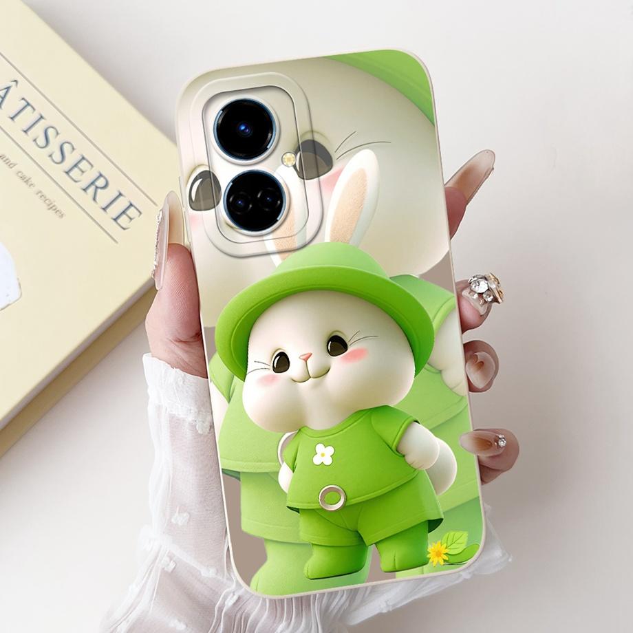 Soft Silicone Phone Case For Tecno Camon 19 19Pro 19Neo Camon19 Neo Funda Cartoon Animal Flower Girly Fashion Printed Back Cover