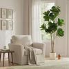 180cm Artificial Fiddle Leaf Fig Tree - Green