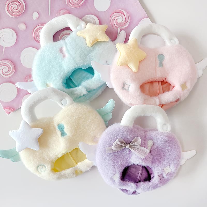 G-Trigger Plush Clothes, Kigurumi Cap for 10cm Plush Toys, Key, Lavender [Used]