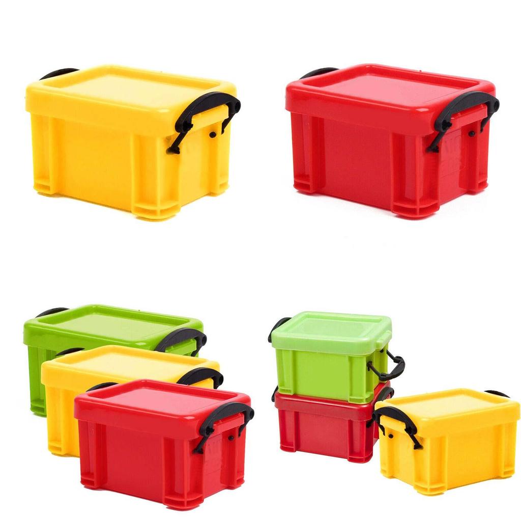 Durable Plastic Storage Box For 110 Scale Rc Rock Crawler Accessories With Realistic Looks