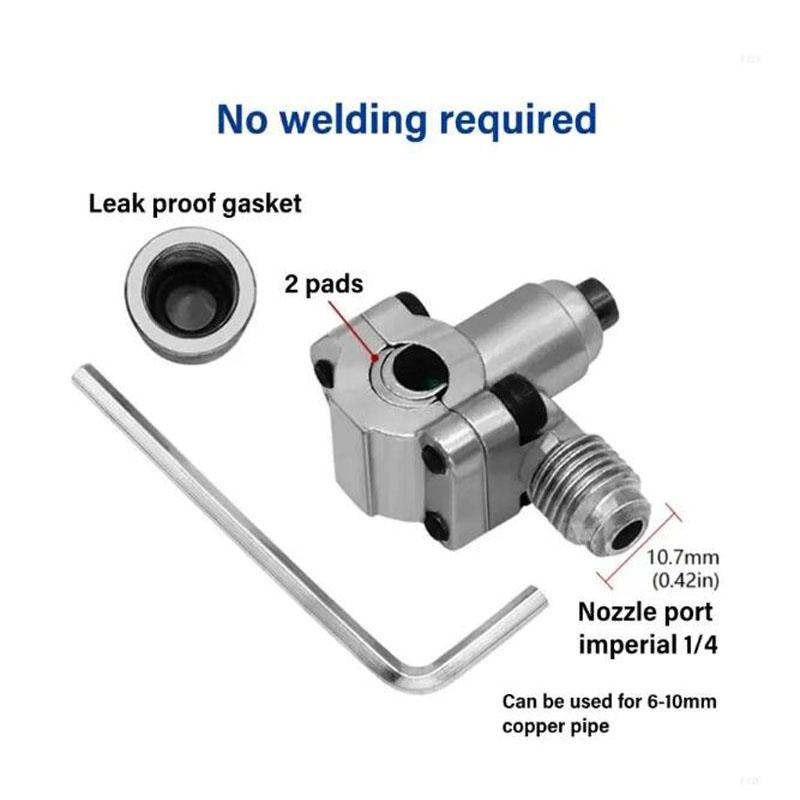 BPV-31 Anstechventil Leitungsanzapfhahn Ventil-Kit 1,5"x2,5"x3,5" Für HLK AP4502525 BPV31D GPV14 GPV31