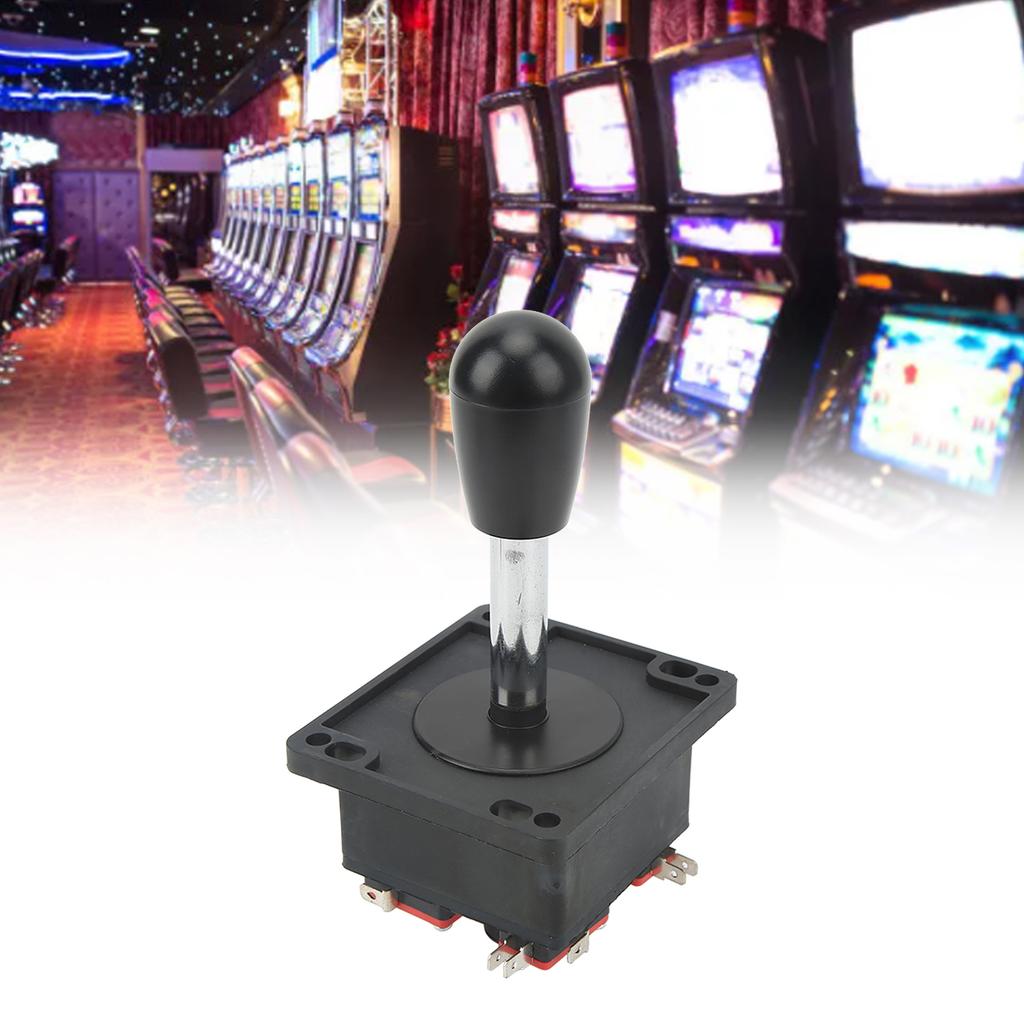 Arcade Joystick Black Oval Ball Head Classical DIY Handle Joystick for Game Machine