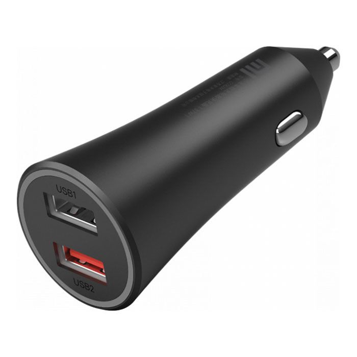 Chargeur de voiture - Mi - Dual-Port - 37W - Universel - Noir