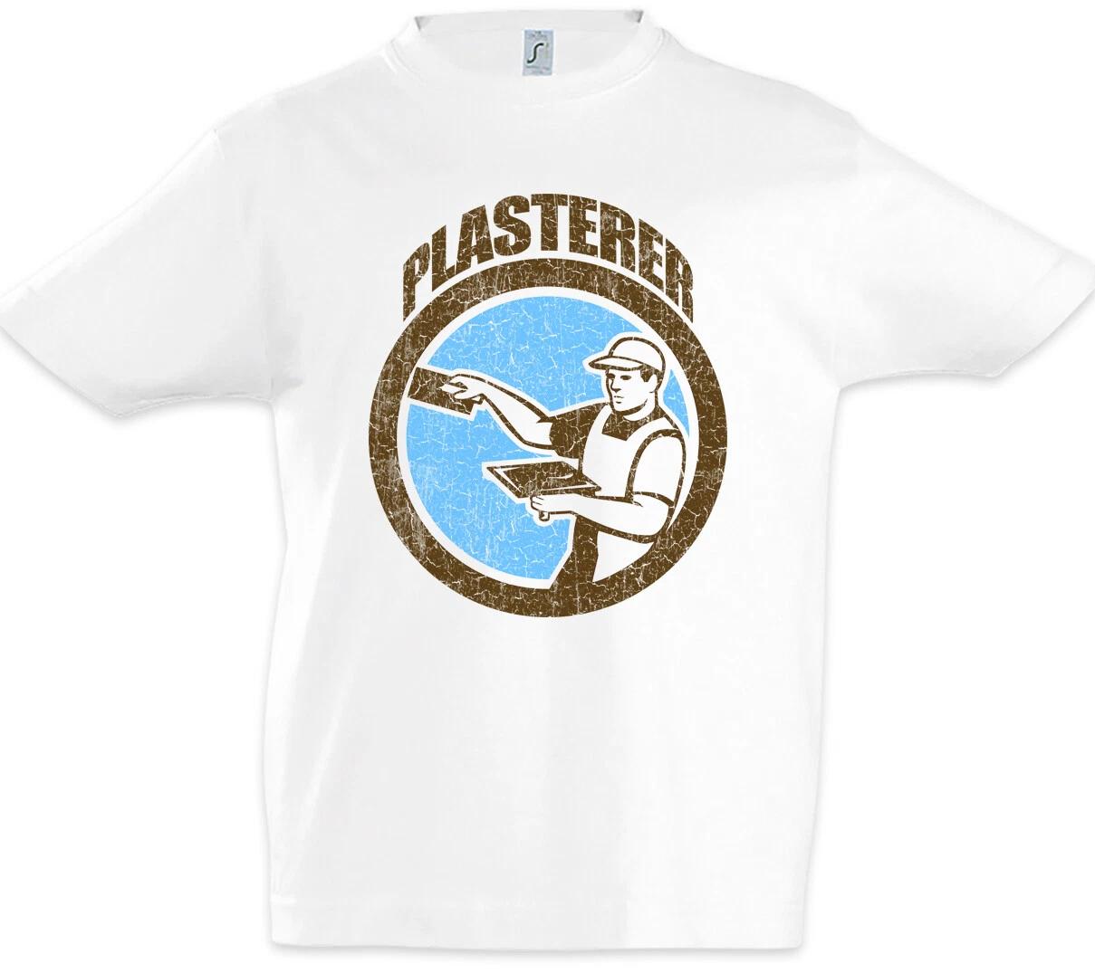Детская футболка для мальчиков Штукатурщик Штукатурщик Штукатурщик Мастер Маляр- 100