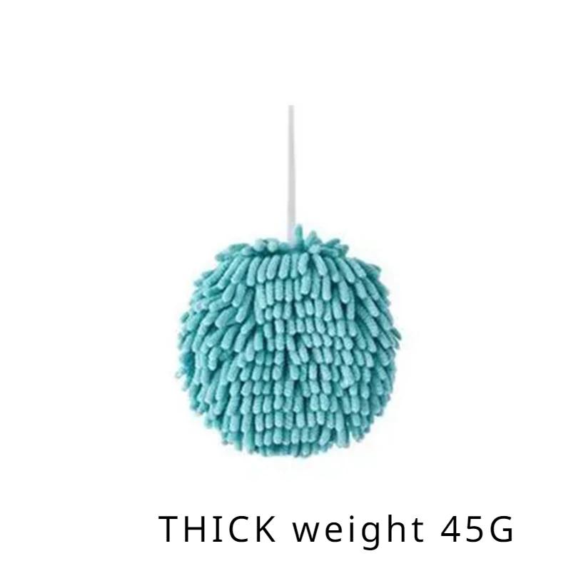 Handtücher für Küche und Bad, Handtuchball mit Aufhängeschlaufen, schnelltrocknend, weich und saugfähig, Mikrofasertuch, nützliche Dinge für zu Hause