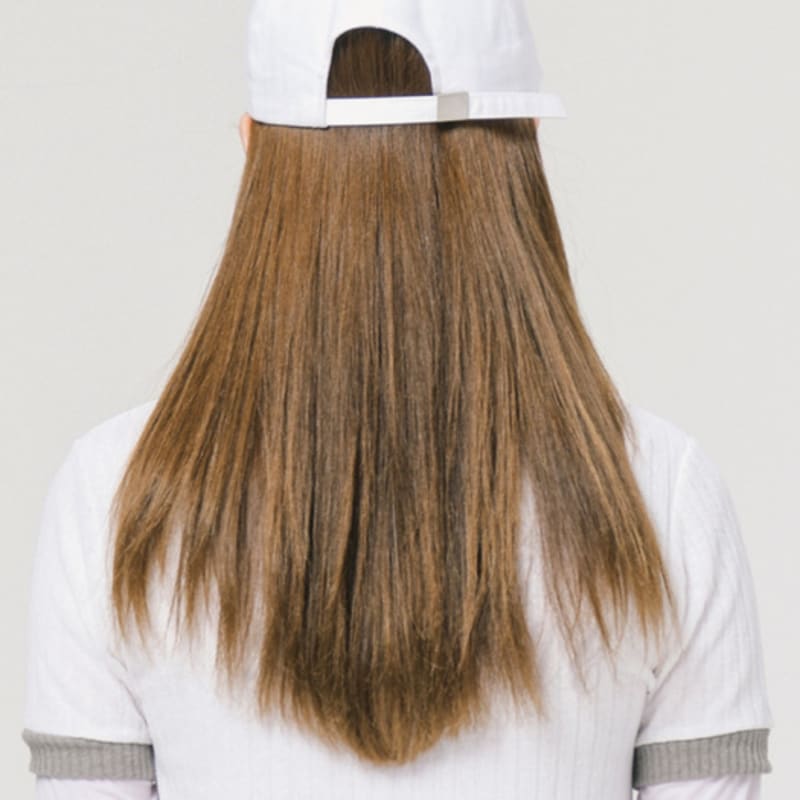 DOYOUKNOWMC ALL SEASON Golf Pearl Circle Logo Hard Type White Ball Cap