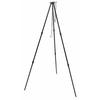CAMPING MOON Tripod M 3 Tier Folding Bonfire Tripod Maximum Weight Capacity 15KG Storage Case Included Black Black Gear MS-080-BK