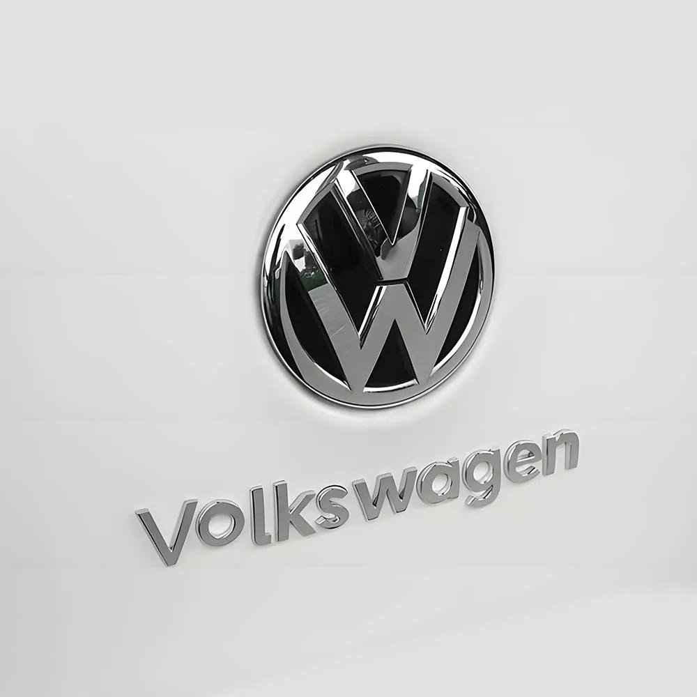 Für VOLKSWAGEN Volkswagen Auto Styling ABS Emblem Aufkleber für Golf Passat Polo Tiguan Scirocco Jetta Caddy T-ROC R Heckklappe Dec