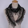 2025 New Fringes Shawl Female Scarf Women Tassel Shawls Scarves Hollow Out Silk Hijab Women Flower Lace Pendant Scarf Wrap