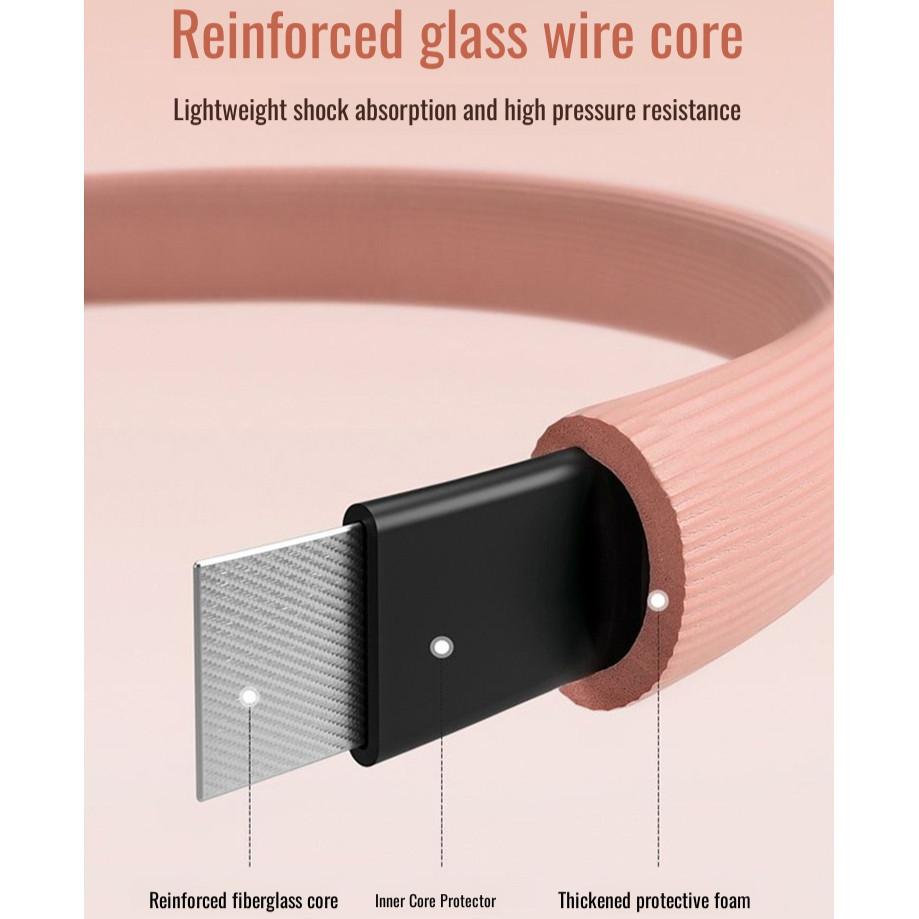 Exercise Leg Muscles Anti-slip Fitness Resistance Circle Multifunctional Leg Yoga Ring Body Beauty Pilates Ring Circle